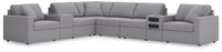 Modmax - L-Shaped Sectional - Granite