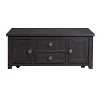 Kendyl - Occasional Coffee Table With Lift Top/Casters - Espresso