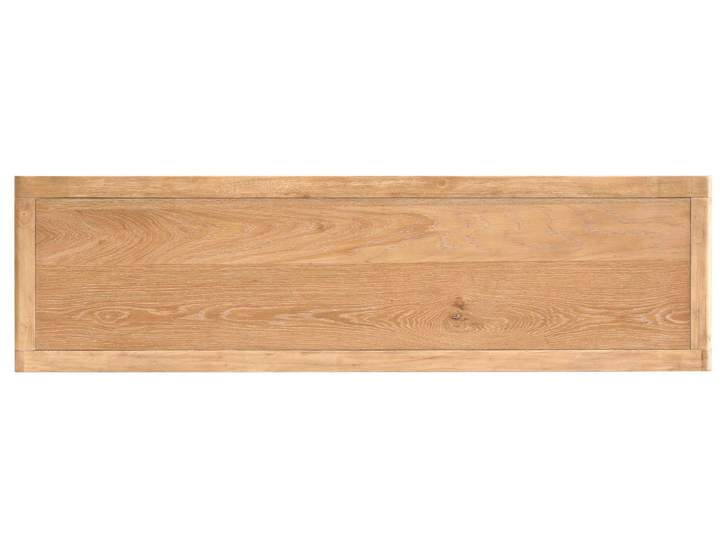 Somerset - Double Drawer Dresser with Landscape Mirror - Light Brown