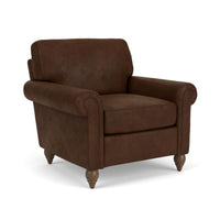 Moxy - Fabric Chair With Rolled Arms