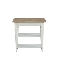 Turnberry Park - Chairside Table - Washed White