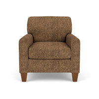 Moxy - Fabric Chair, Rounded Mailbox Arms