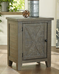 Pierston - Gray - Accent Cabinet