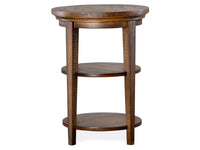 Bay Creek - Round Accent End Table - Toasted Nutmeg