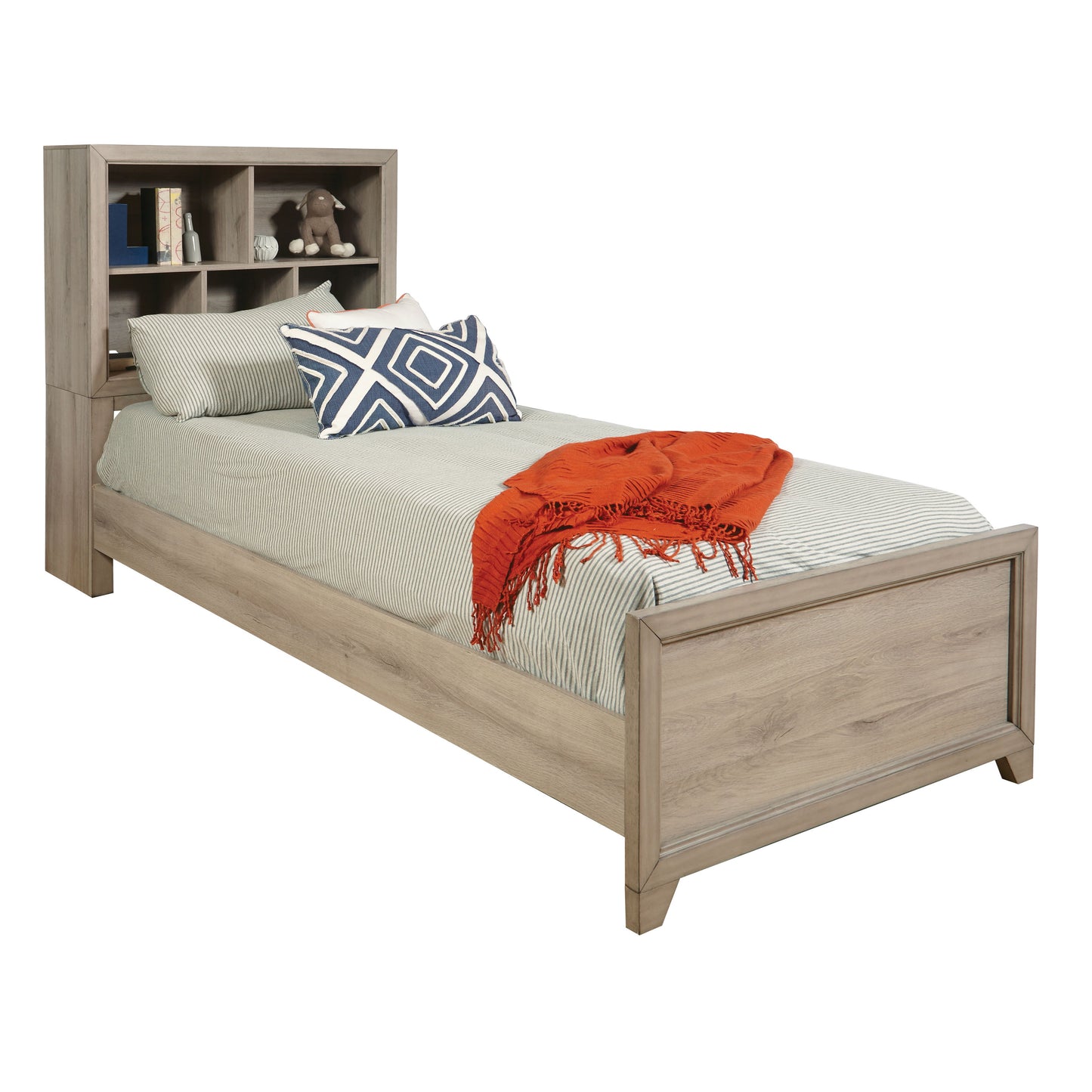 River Creek - Bed with Bookcase Headboard