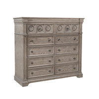 Kingsbury - 10 Drawer Master Chest - Gray