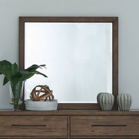 Shaker Lakes - Landscape Mirror - Harvest Brown
