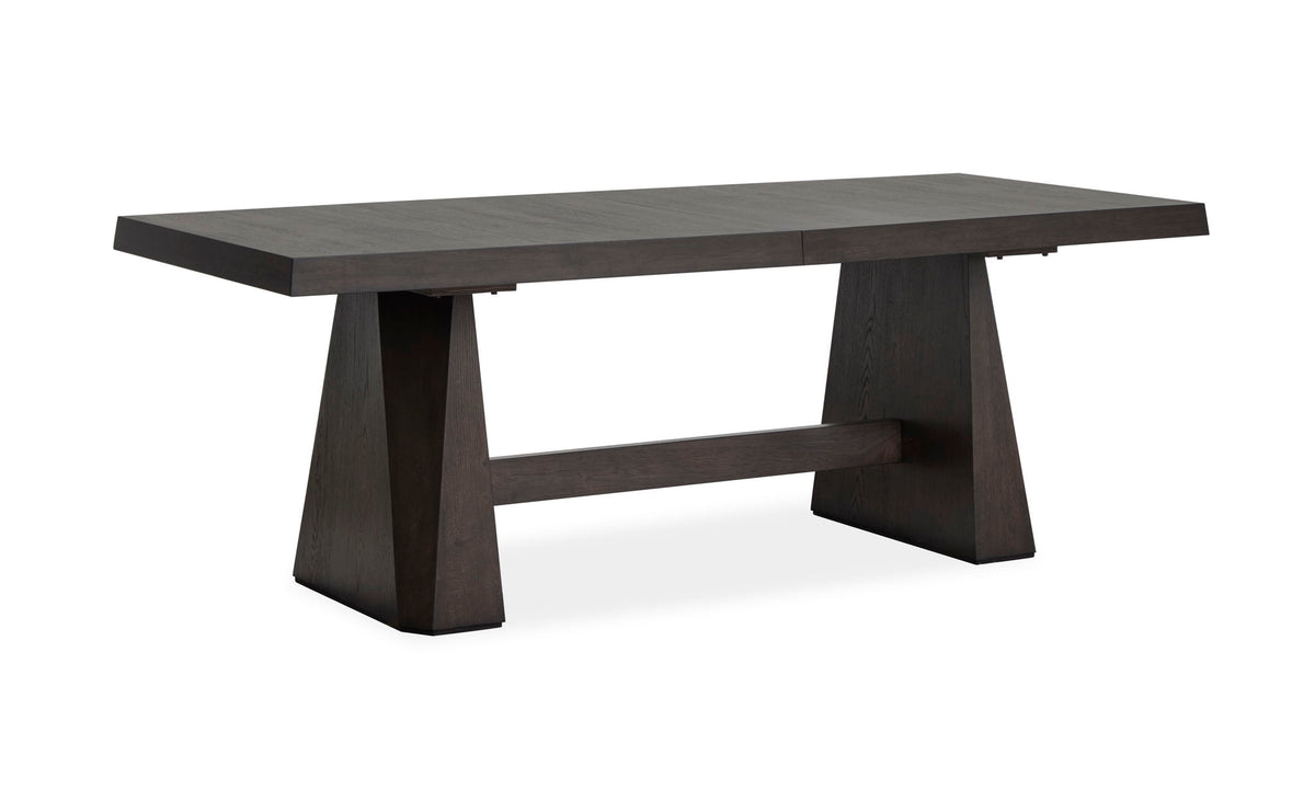 Tauren - 8 Piece Extendable Double Pedestal Dining Table Set