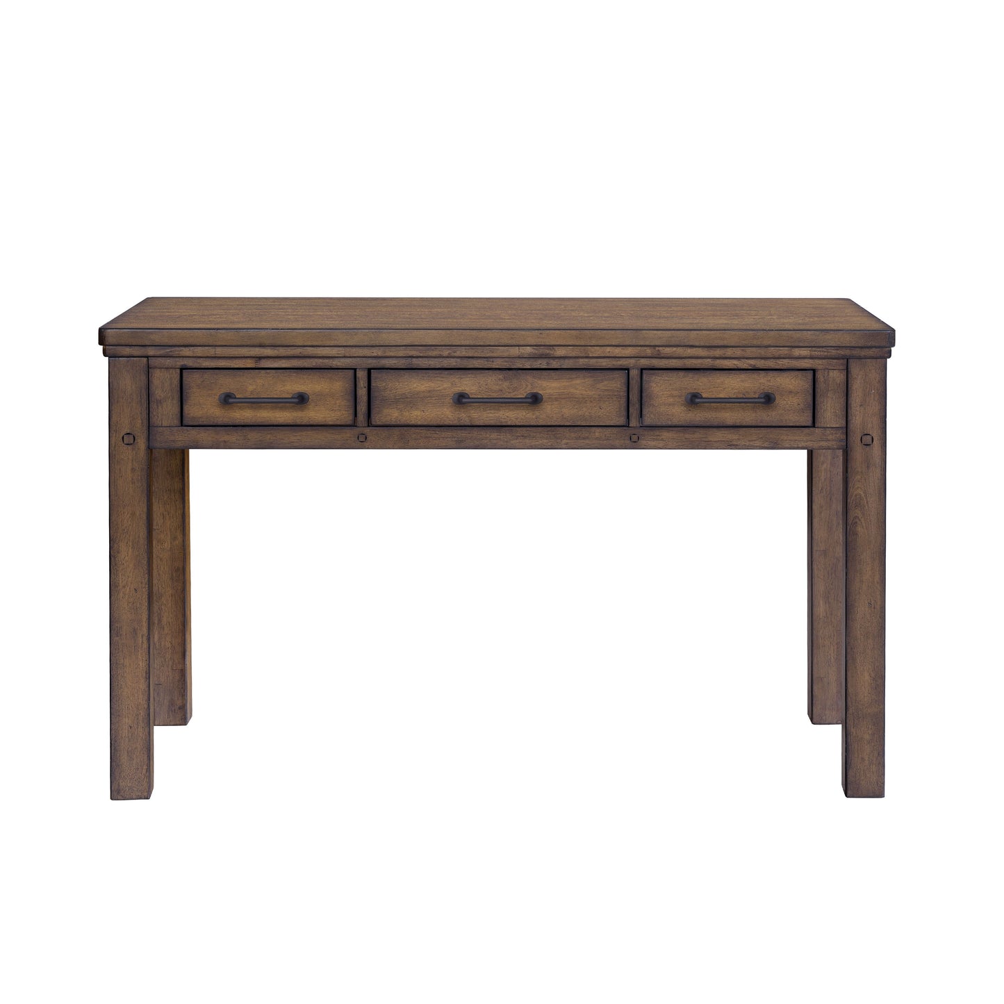 Cambridge - 3-Drawer Desk - Brown