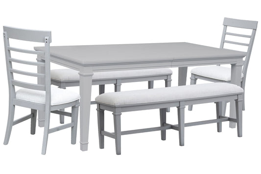 Charleston - Extendable Rectangular Dining Table Set