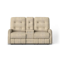 Devon - Reclining Loveseat, Nailhead Trim