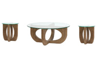 Lainey - Round Cocktail Table Set