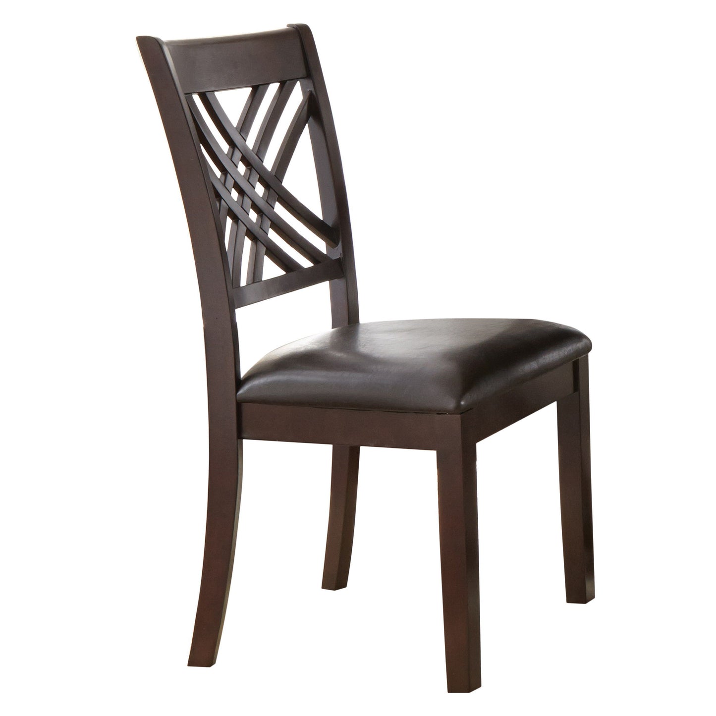 Adrian - Side Chair (Set of 2) - Dark Brown