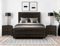Black Merida - Nightstand - Ink Black