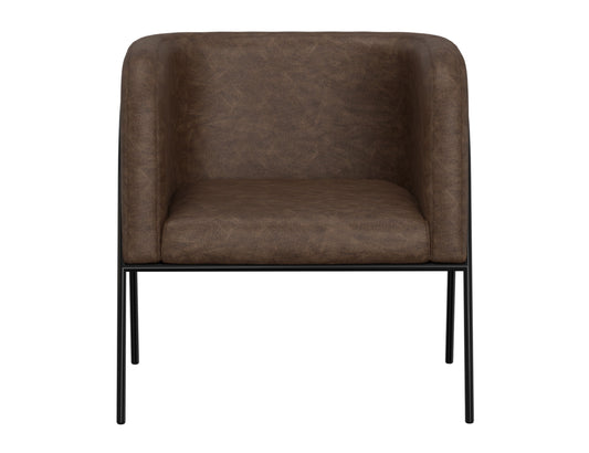 Malibu - Armchair - Chocolate Brown