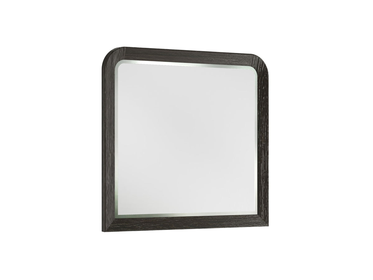 Keaton - Portrait Mirror - Black