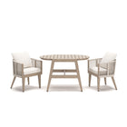 Ivory Vine - Chairs With Cushion / Table Set (Set of 3) - Beige