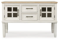 Shaybrock - Antique White / Brown - Dining Room Server