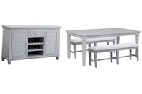 Charleston - Extendable Rectangular Dining Table Set