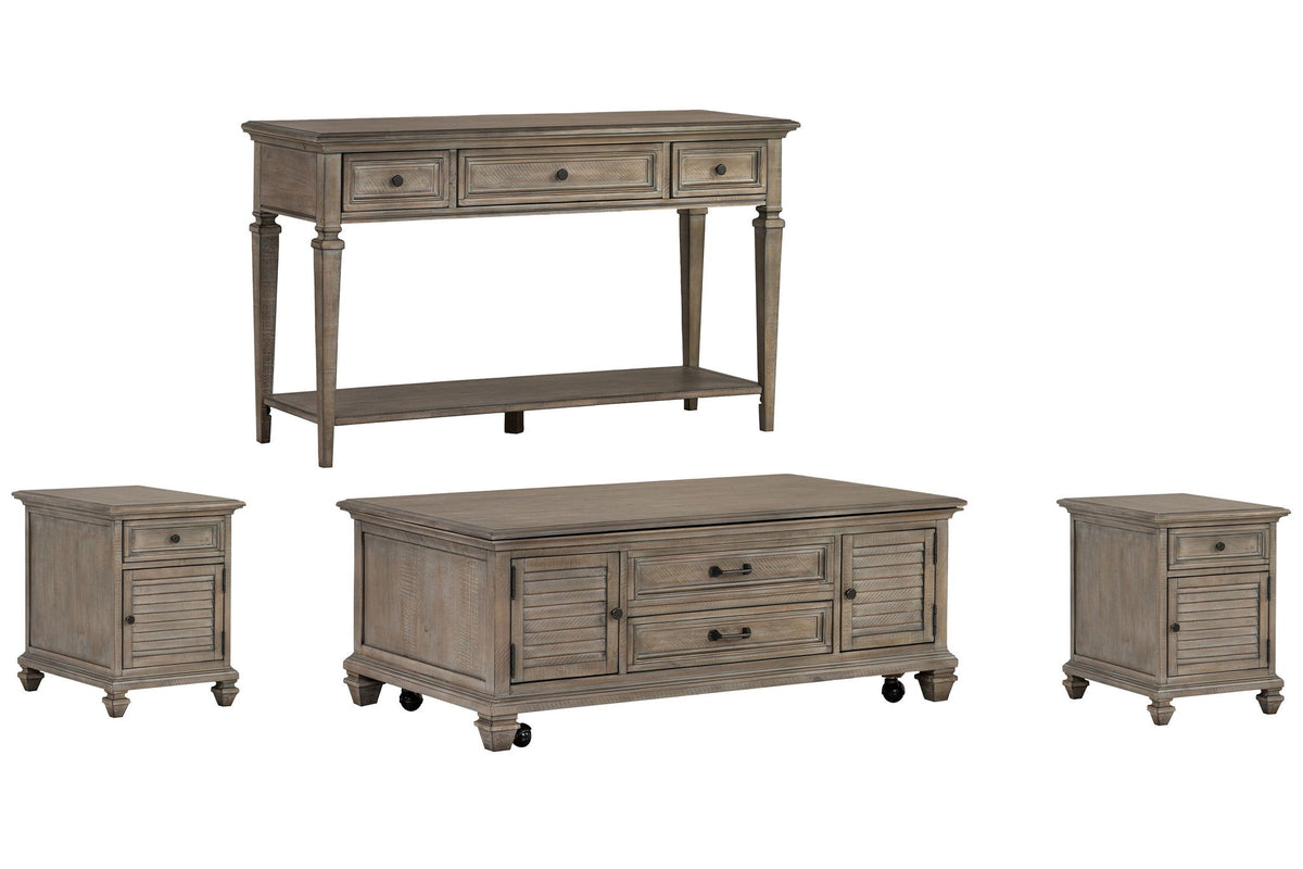 Lancaster - Lift Top Storage Cocktail Table Set