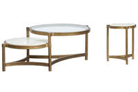 Cassidy - Shaped Cocktail Table Set