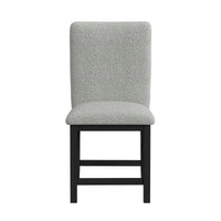 Portland - Square Back Counter Stool (Set of 2) - Black / Gray