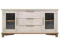 Loft - 3 Drawer & 2 Door Buffet - Gray / Beige