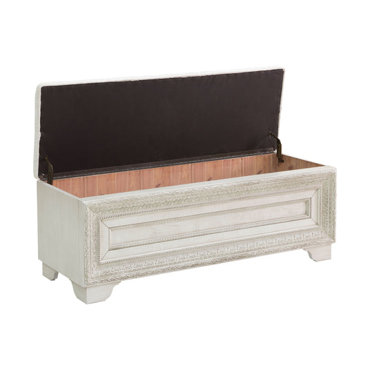 Camila - Storage Bed Bench - Natural