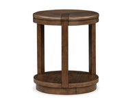 Connolly - Round End Table - Brown