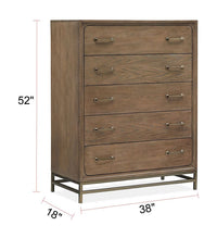Lindon - Drawer Chest - Belgian Wheat