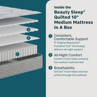 Soothing Nights - 10" Medium Mattress In A Box