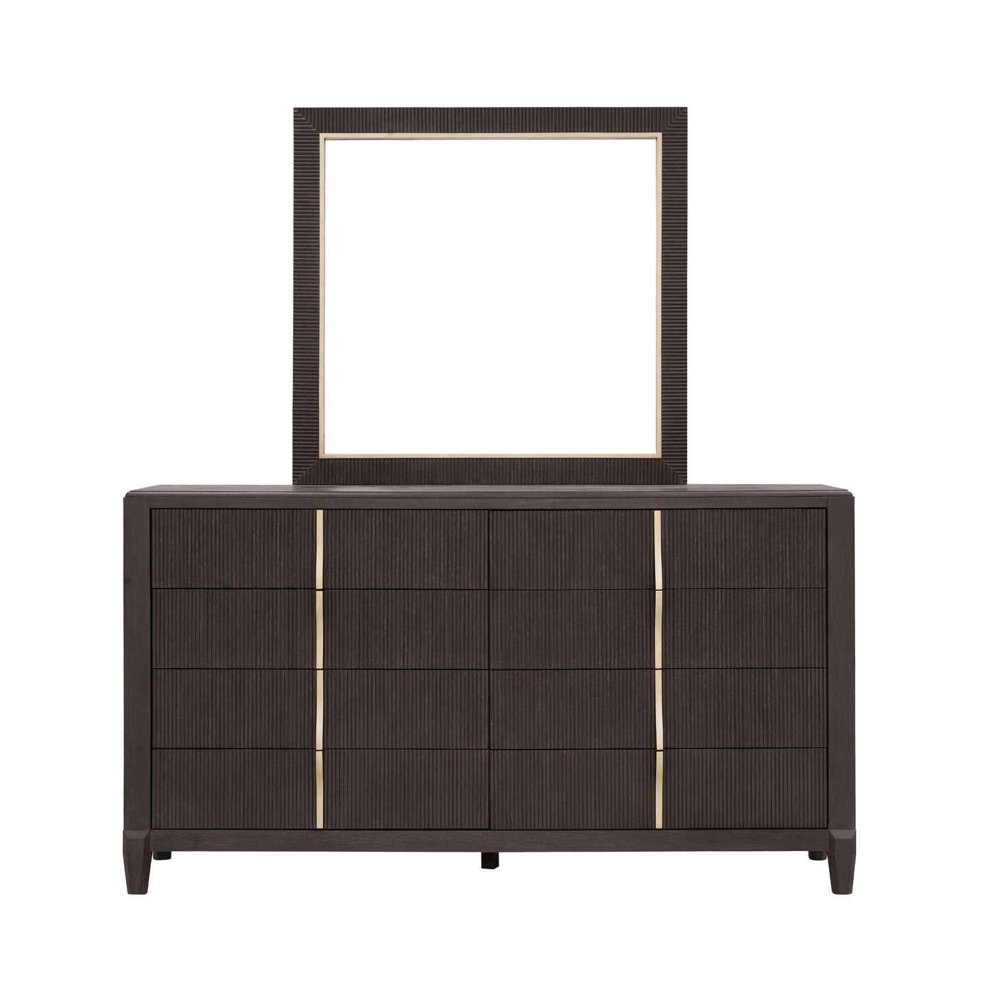 West End Loft - Dresser Mirror - Brown