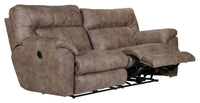 Hollins - 88" Power Reclining Sofa - Coffee