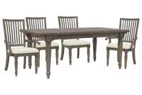 Madison Ridge - Extendable Leg Dining Table Set