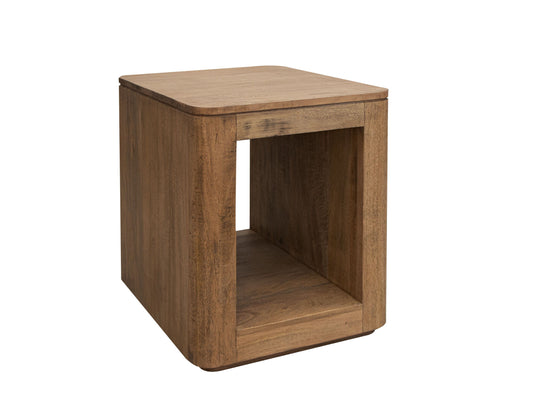 Xel-Ha - Chairside Table - Almond Brown