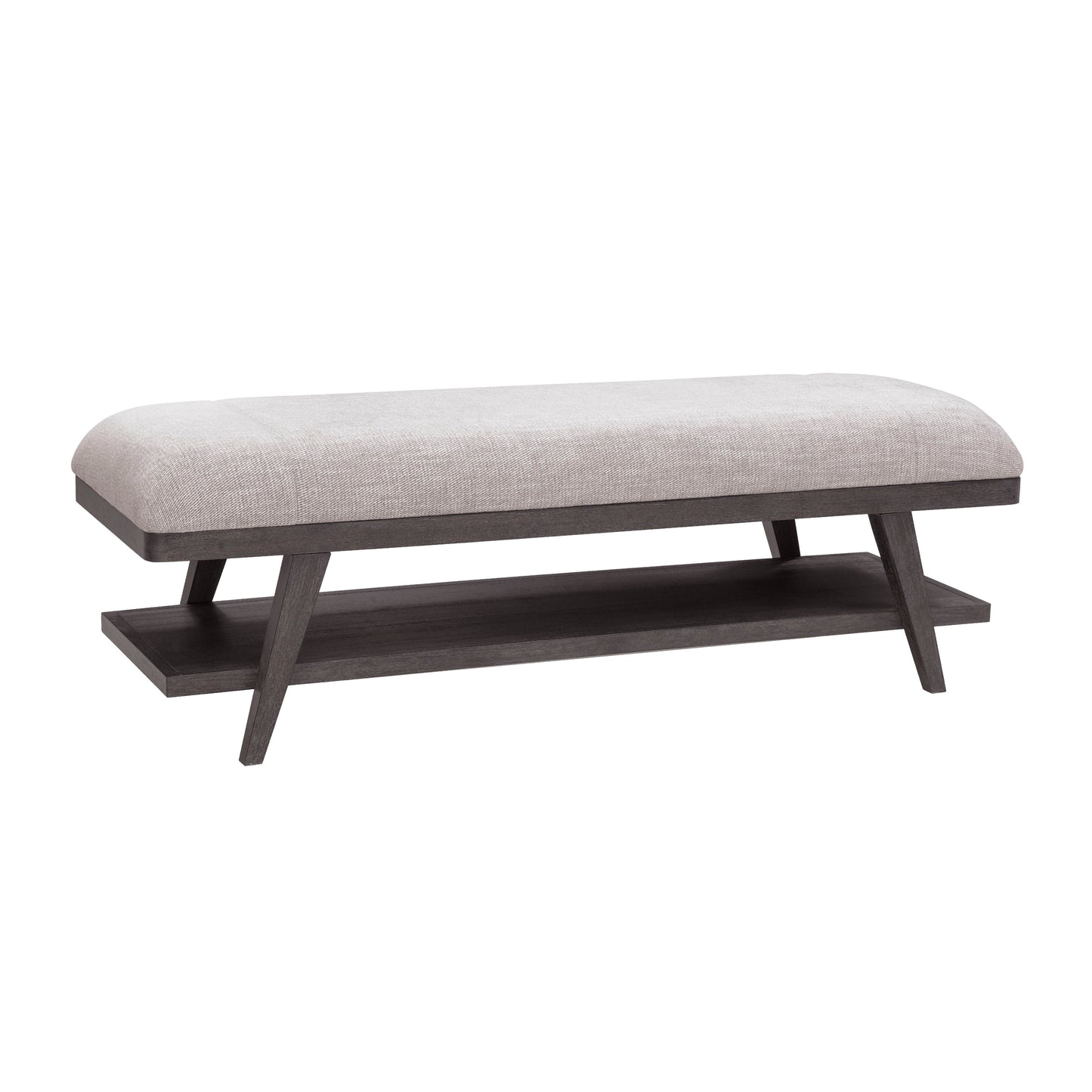 Quincy - Upholstered Bed Bench - Black