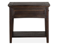 Westley Falls - Rectangular End Table - Graphite