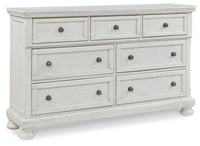 Robbinsdale - Dresser, Mirror - Antique White