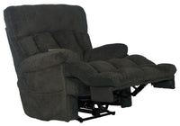 Sterling - Power Headrest/Lumbar Power Lay Flat Recliner With Heat & Massage