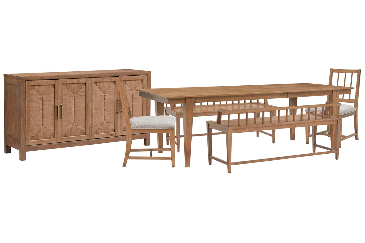 Lindon - Extendable Rectangular Dining Table Set