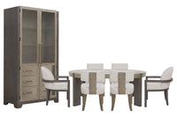 Anderson Park - Round Dining Table Set With Kilsmos Chairs