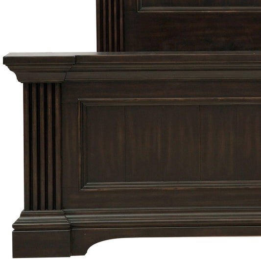 Caldwell - Traditional King Bed - Brown