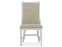 Heron Cove - Upholstered Host Side Chair (Set of 2) - Chalk White