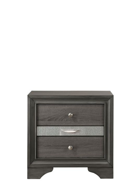 Regata - Nightstand - Gray