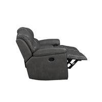 Camaro - Motion Loveseat With Console - Nugget Gray