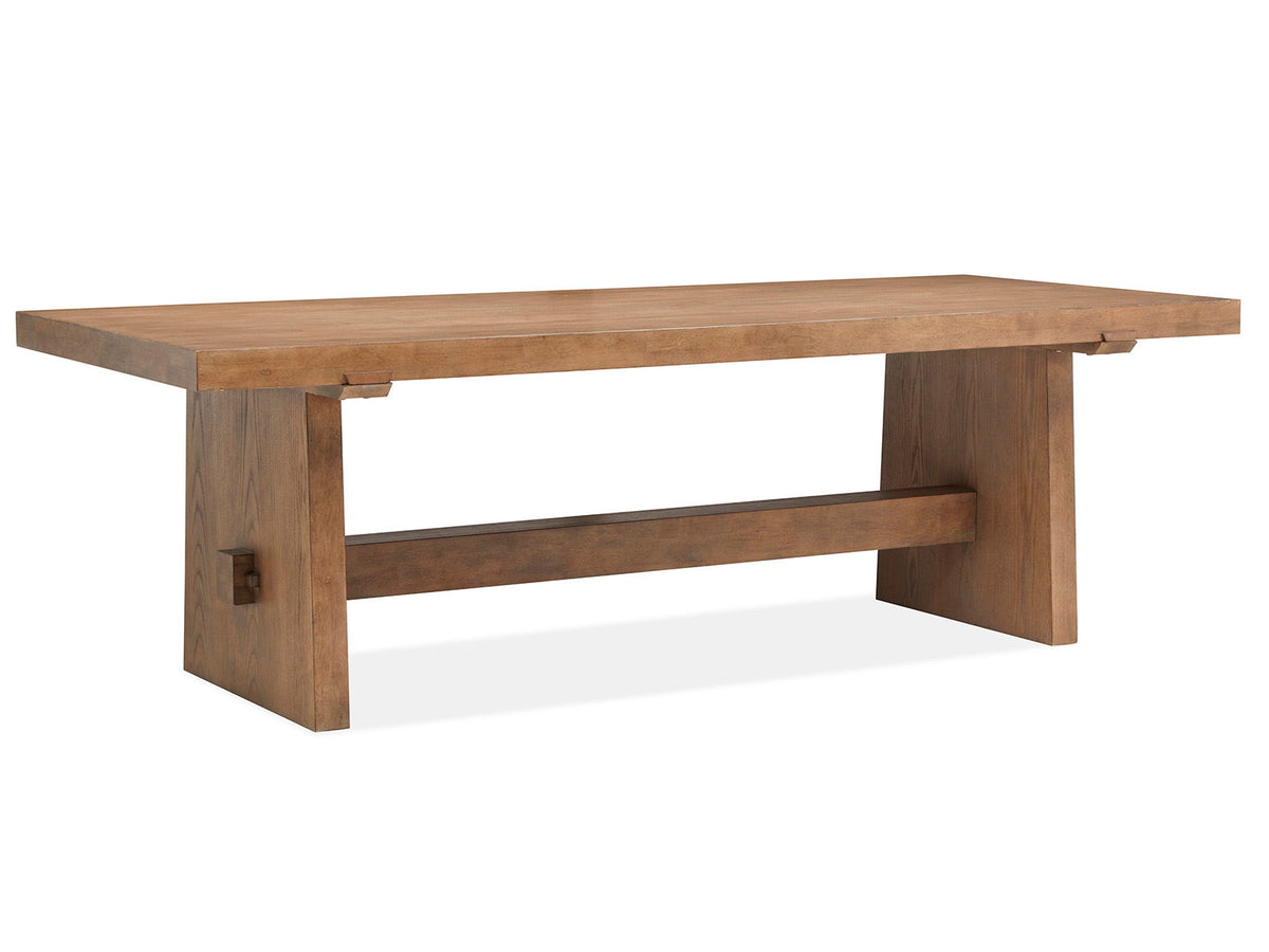 Lindon - Trestle Dining Table Set