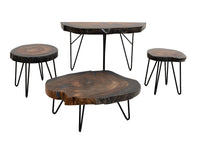 Parota - Wooden Sofa Table - Dark Brown