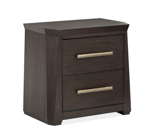Tauren - Drawer Nightstand - Coffee Bean
