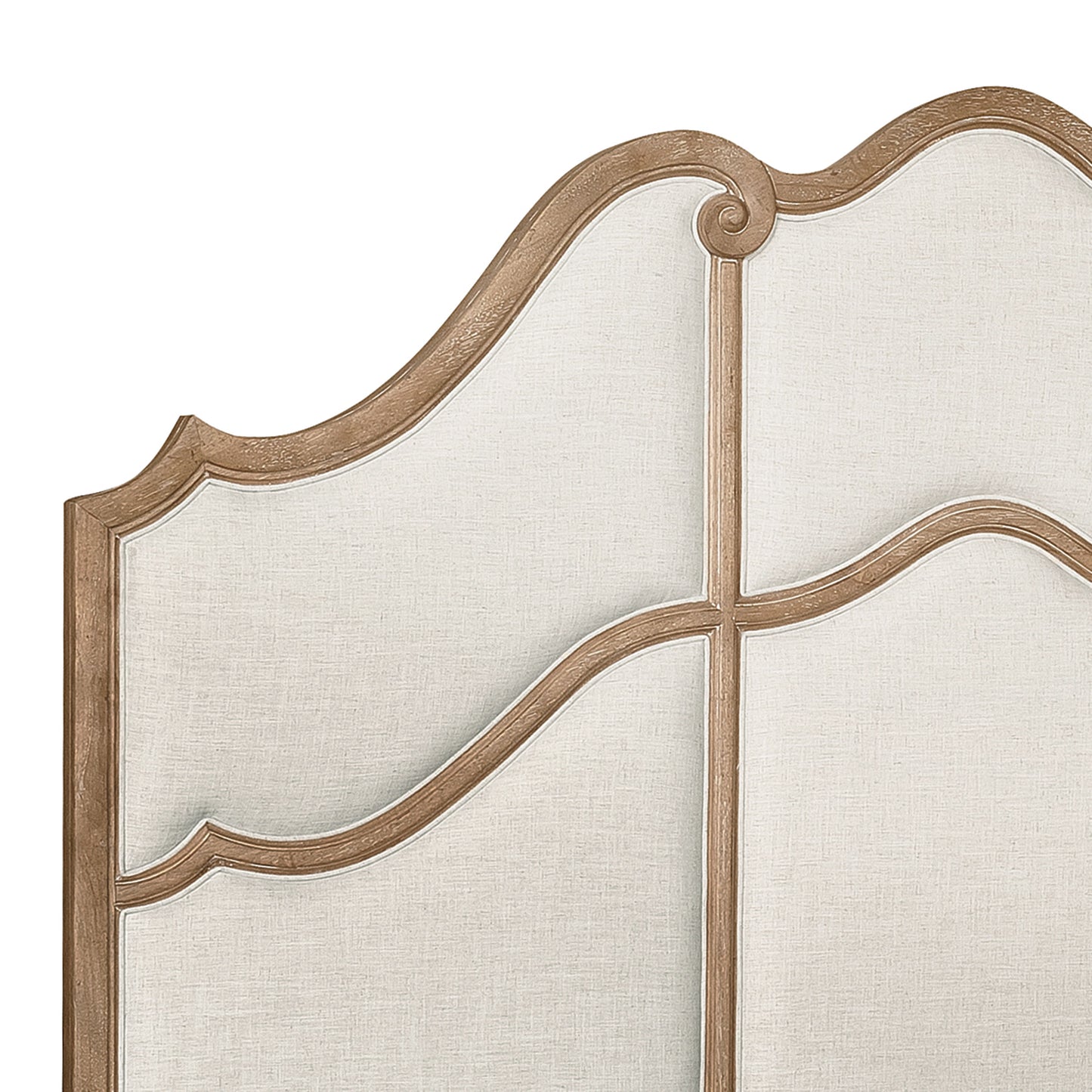 Weston Hills - Queen Upholstered Bed - Natural