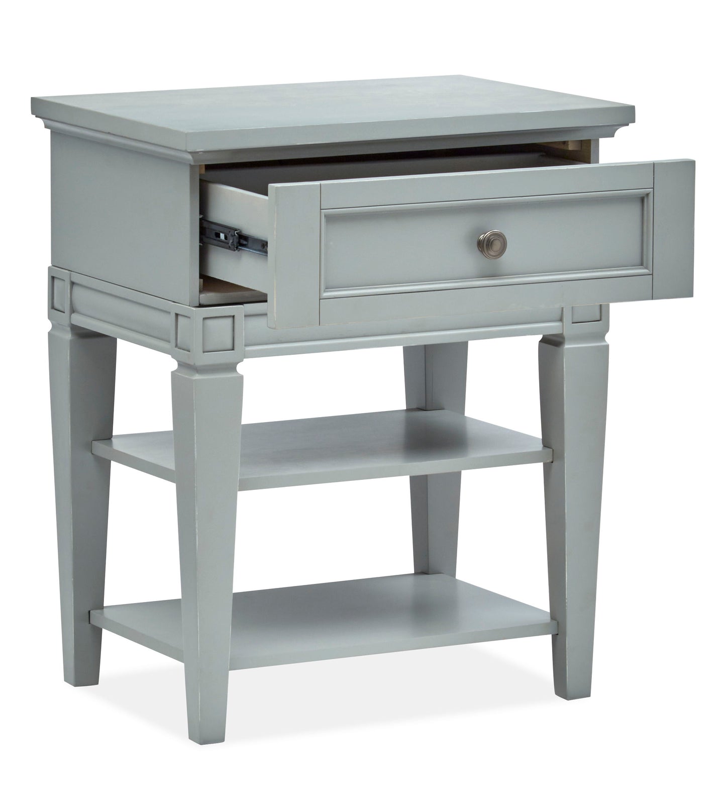 Glenbrook - Open Nightstand - Pebble